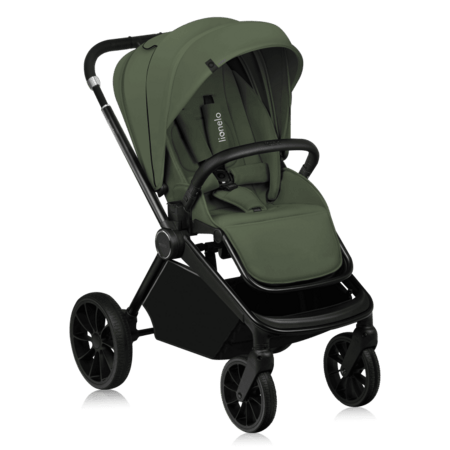 LIONELO universāls ratiņi MIKA PLUS 3in1, Green olive, LO-MIKA PLUS 3IN1 