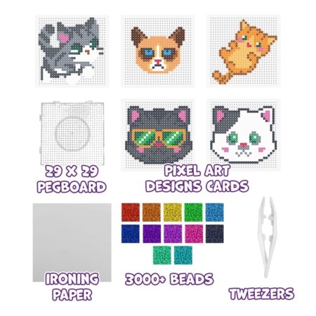 SPLAT PLANET gludināšanas pērlītes, Kaķi, SP47656 