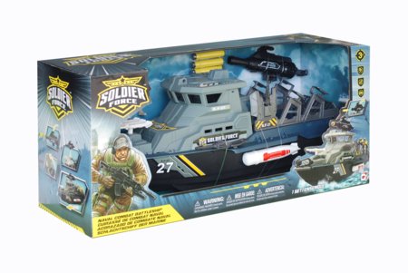 SOLDIER FORCE rotaļļietu komplekts Naval Combat Battleship, 545337 