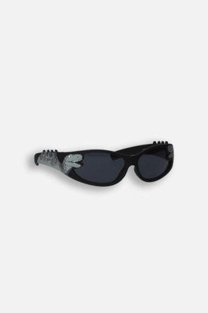 COCCODRILLO saulesbrilles SUNGLASSES, melns, WC5312107SGL-021-000, one size cm 