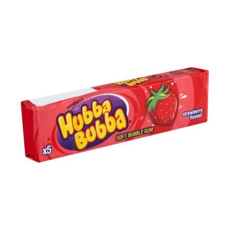 Košļājamā gumija HUBBA BUBBA (ZEMENES), 35 g, MIX0229 MIX0229