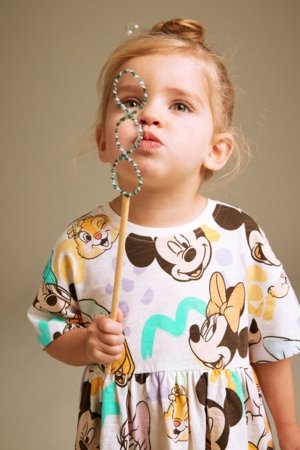 NEXT MICKEY MOUSE kleita ar īsam piedurknēm, N32662 