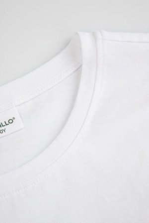 COCCODRILLO t-krekls ar īsam piedurknēm, balti, WC6143217VGA-001-116, 116 cm 