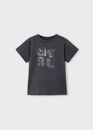 MAYORAL t-krekls ar īsām piedurknēm, asphalt, 170-26, 134 cm 