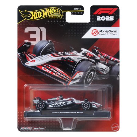 HOT WHEELS 1:64 Premium F1 Haas Esteban Ocon auto, JKD78 
