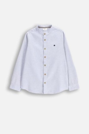 COCCODRILLO krekls ar garām piedurknēm ELEGANT JUNIOR BOY, zils, WC5136101EJB-014-164, 164 cm 