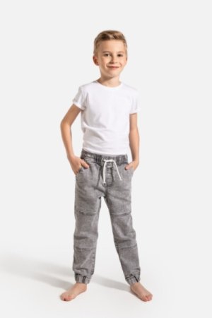COCCODRILLO džinsi JEANS COLLECTION BOY, pelēki, WC3123105JCB-019 WC3123105JCB-019-110