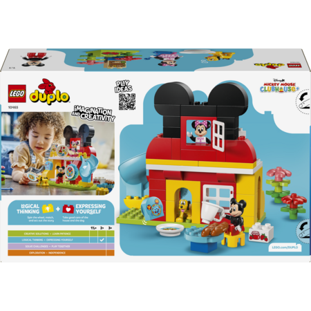 10465 LEGO® DUPLO® │Disney Mikipeles atpūtas klubs ar Minniju un Pluto 