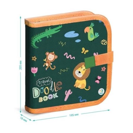 DODO ceļojumu zīmēšanas grāmatiņa Dzīvnieki, 301047 