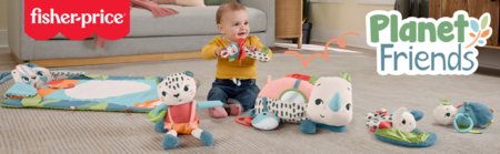Fisher-Price plīša rotaļlieta Degunradzis, HYR55 