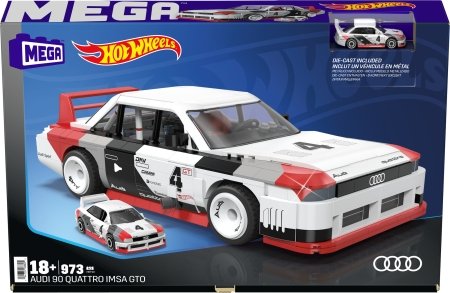 MEGA CONSTRUX Kolekcijas automašīna Audi 90 Quattro ISMA GTO, HRY20 