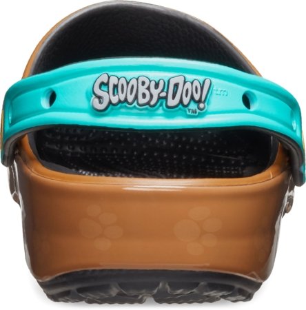 CROCS krokši SCOOBY DOO melni, 210100-001 38,5 izmērs 