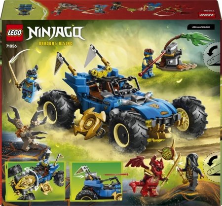 71856 LEGO® NINJAGO® Jay pārveidojamais auto 