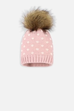 BROEL cepure ACCESSORIES WINTER GIRL, rozā,  ZB3364308AWG-007 