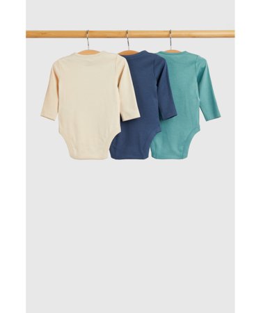 MOTHERCARE bodijs ar garām piedurknēm 3 gab., IF477 86 