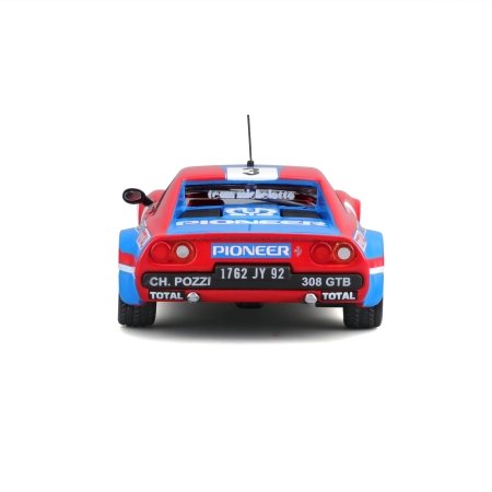 BBURAGO 1:43 Sacīkšu automašīnas modelis Ferrari 308 GTB 1982, 18-36304 