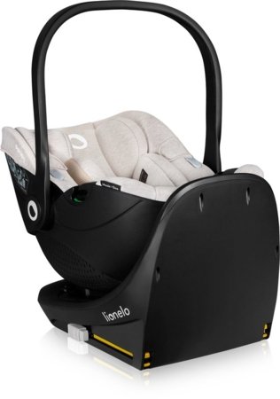 LIONELO autokrēsls ar ISOFIX pamatni MOXIE I-SIZE, Beige sand, 40-87 cm. 
