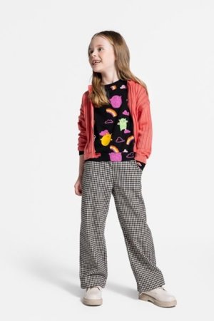 COCCODRILLO krekls ar garām piedurknēm REBEL GIRL KIDS, krāsa, WC5143105RGK-022-122, 122 cm 