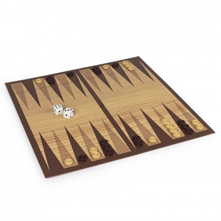 SPINMASTER GAMES galda spēle Backgammon, 6033309 