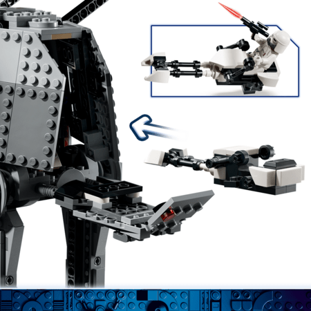 75454 LEGO® Star Wars™ Impērijas pēcnācēju AT-AT™ ar INT-4 