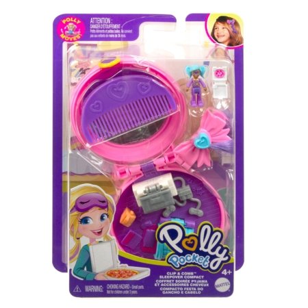 POLLY POCKET clip and comb matu komplekts, GVM22 GVM22