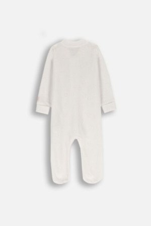 COCCODRILLO zīdaiņu rāpulītis UNDERWEAR UNISEX, ecru, ZC4404102UNI-003-074, 74 cm