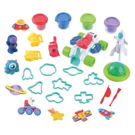 PLAYGO DOUGH Kosmosa kuģu komplekts, 8457 