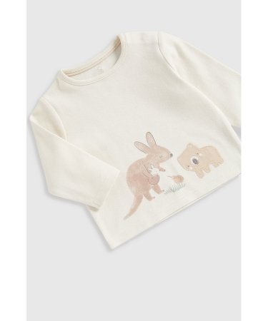 MOTHERCARE krekls ar garām piedurknēm, bikses un cepure, GF290 