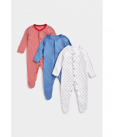 MOTHERCARE zīdaiņu kombinezons, 3 gab., CB242 607994