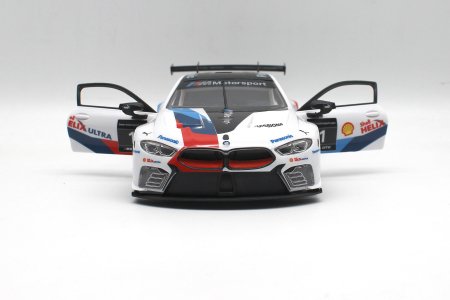 RASTAR R/C 1:18 rādiovadāms auto BMW M8 GTE, 97200 97200