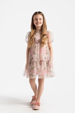 COCCODRILLO kleita ar īsām piedurknēm ELEGANT JUNIOR GIRL, krāsa, WC5128210EJG-022-152, 152 cm 