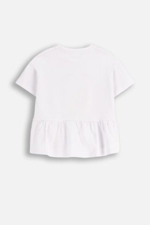 COCCODRILLO krekls ar īsām piedurknēm LICENCE GIRL, balta, WC5143202LGD-001-122, 122 cm 
