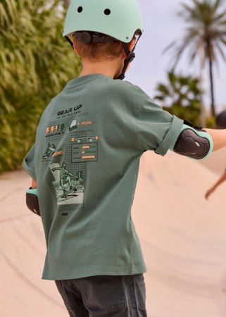 MAYORAL t-krekls ar īsam piedurknēm, bayleaf, 6.036-28, 152  cm 