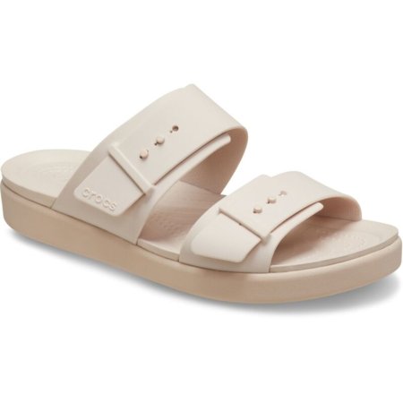 CROCS sandales BROOKLYN BUCKLE LOW rozā, 211215-6UR 42,5 izmērs 