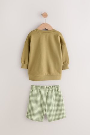 NEXT džemperis un šorti, E60686, 74-80 cm 