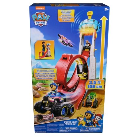PAW PATROL rotaļu komplekts Super Loop Tower HQ, 6069672 