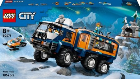 60471 LEGO® City Exploration Arktikas pētnieku kravas auto ar zinātnisko laboratoriju 