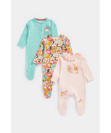 MOTHERCARE zīdaiņu kombinezons, 3 gab., CB701 605954