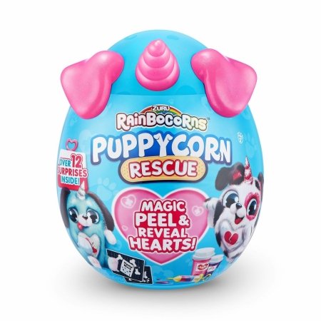 RAINBOCORNS plīša rotaļlieta ar aksesuāriem Puppycorn Rescue, 9261 9261