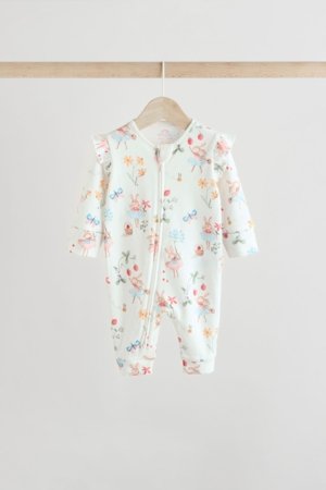 NEXT rompers ar garām piedurknēm, 3 gab., E92937, 86-92 