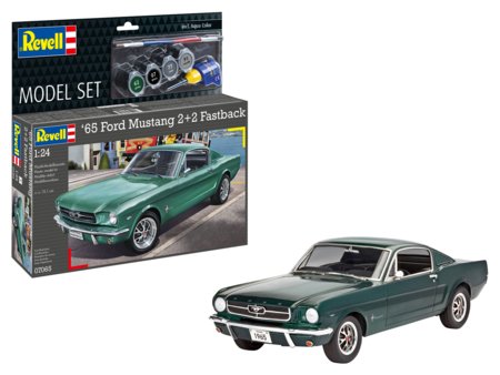 REVELL auto modelis 1965 Ford Mustang 2+2 Fastback, 67065 