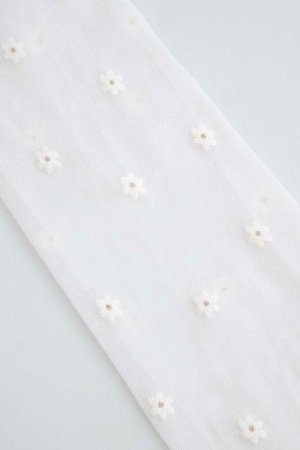 COCCODRILLO zeķbikses TIGHT MICROFIBRE COLORFUL, balta, WC5380308TMC-001-128, 128 cm 