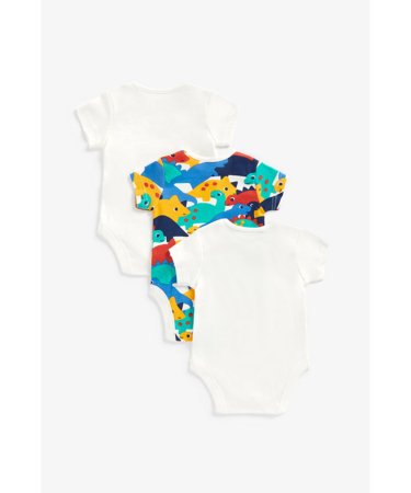 MOTHERCARE bodijs ar īsam piedurknēm, 3 gab., BB398 568858