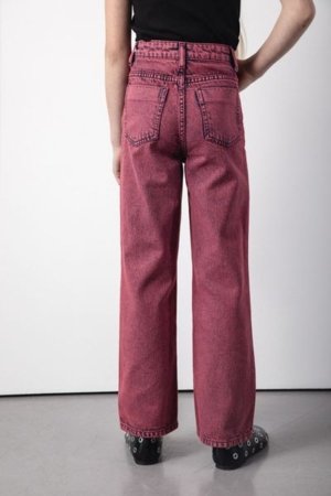 COCCODRILLO bikses JEANS COLLECTION GIRL, sarkans, ZC5123107JCG-017-164, 164 cm 