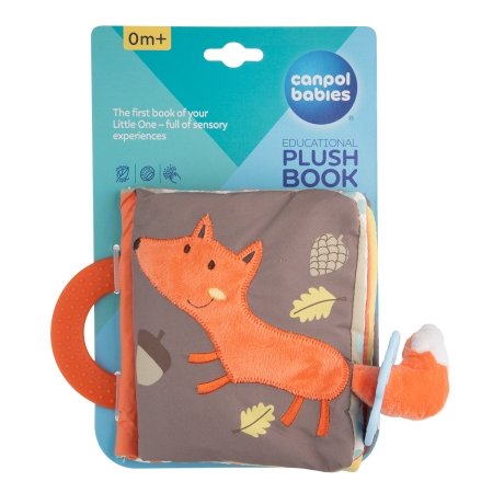CANPOL BABIES grāmata-rotaļlieta, FOX, 75/202 