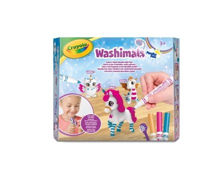 CRAYOLA radošais komplekts Washimals Peculiar Pets, 74-7700 