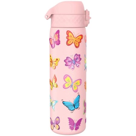ION8 nerūsējošā tērauda ūdens pudele, Butterfly, 600 ml., I8SS600PPBFLY 