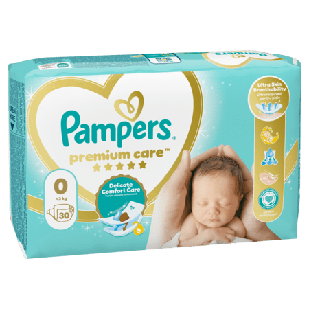 PAMPERS Premium Care 0.izmērs, 30 gab., 81765751 81765751