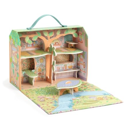DJECO TINYLY Sylvia & Fox figūriņas un māja mežā, DJ06966 