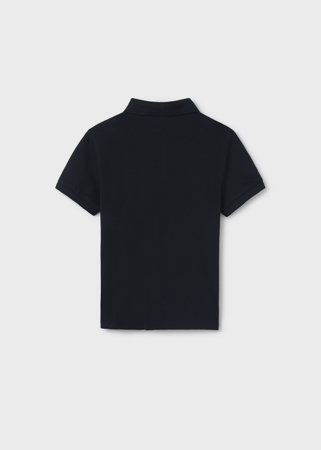 MAYORAL polo krekls ar īsām piedurknēm, black, 890-82, 157 cm 